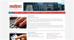 Desktop Screenshot of ibotec.nl